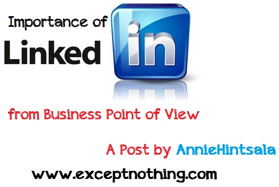 Importance of Linkedin from Business Point of View