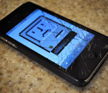 iPhone 4 Broken Screen