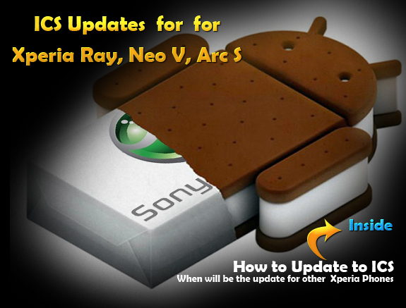 ICS Updates for Xperia