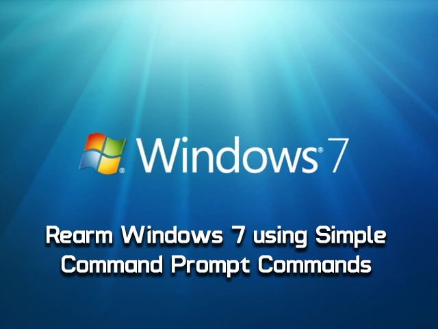 Windows 7 Rearm