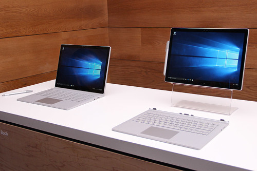 Surface Book and Surface Pro 4